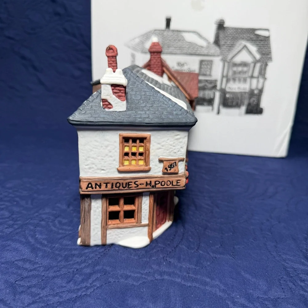 Dept 56 Dickens Village Old Curiosity Shop 1987 Retired Christmas House 5923-4